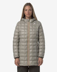 GIUBBINO LUNGO REVERSIBILE K-WAY DONNA