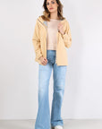 GIUBBINO K-WAY DONNA PRIMAVERILE MARGUERITE STRETCH POLY JERSEY