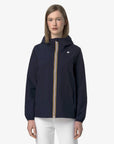GIUBBINO K-WAY DONNA PRIMAVERILE MARGUERITE STRETCH POLY JERSEY