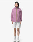 GIUBBINO K-WAY DONNA PRIMAVERILE MARGUERITE STRETCH POLY JERSEY