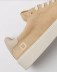 SCARPE D.A.T.E. UOMO LEVANTE SUEDE BEIGE