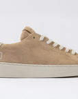 SCARPE D.A.T.E. UOMO LEVANTE SUEDE BEIGE