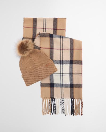 SET UNISEX SCIARPA E CAPPELLO BARBOUR