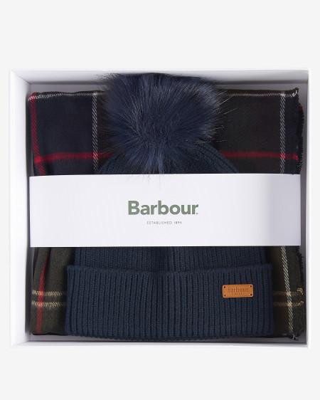 SET UNISEX SCIARPA E CAPPELLO BARBOUR