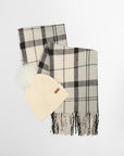 SET UNISEX SCIARPA E CAPPELLO BARBOUR BERRETTO DOVER E SCIARPA HAILES
