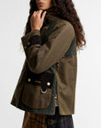 GIUBBINO BARBOUR DONNA CERATO HAZELWOOD