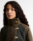 GIUBBINO BARBOUR DONNA CERATO HAZELWOOD