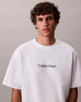 T-SHIRT CALVIN KLEIN UOMO SS RLXD STANDARD LOGO CREWNK TEE