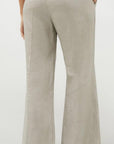 PANTALON EN LIN LAMINÉ POUR FEMME MARELLA