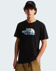 T-SHIRT THE NORTH FACE UOMO M MNT LINE RG SS TEE