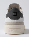D.A.T.E. UOMO SONICA CALF WHITE-BLUE
