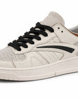SCRAPE DATE UOMO TORNEO COLORED WHITE-CUOIO