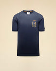 T-SHIRT AERONAUTICA MILITARE UOMO CON STEMMA FRECCE TRICOLORI TS2534