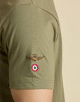 T-SHIRT AERONAUTICA MILITARE UOMO IN COTONE CON STAMPA F-35 TS2536