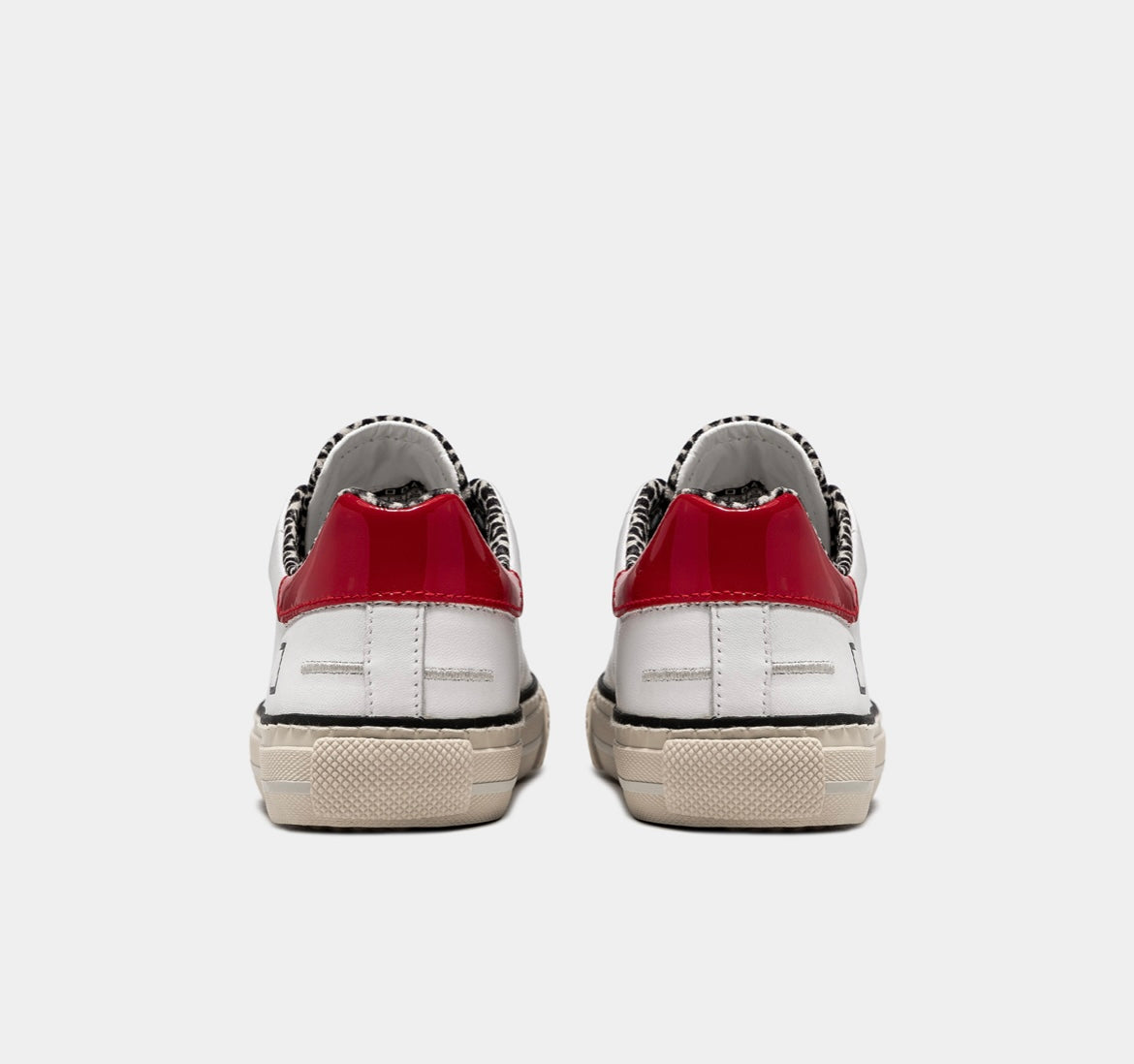 D.A.T.E Sneakers Step Calf White-Leopard D.A.T.E Sneakers Step Calf White-Leopard