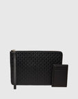 SET CALVIN KLEIN UOMO PORTAFOGLIO E POCHETTE