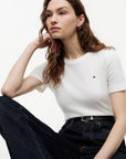 T-SHIRT TOMMY HILFIGER DONNA SLIM CODY C-NK SS