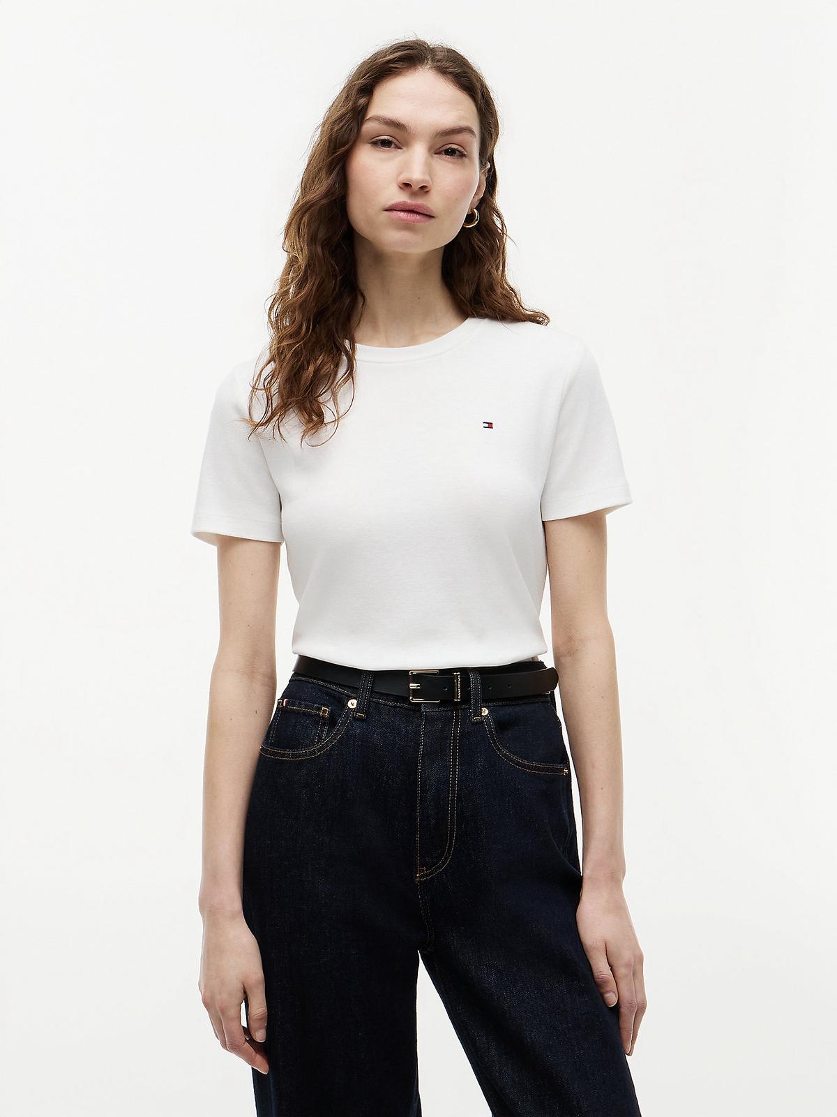 T-SHIRT TOMMY HILFIGER DONNA SLIM CODY C-NK SS