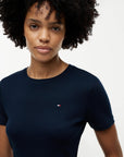 T-SHIRT TOMMY HILFIGER DONNA SLIM CODY C-NK SS