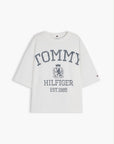T-SHIRT TOMMY HILFIGER DONNA VARSITY CREST RLX SS