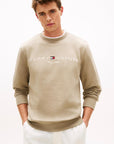 FELPA TOMMY HILFIGER UOMO TOMMY LOGO SWEATSHIRT