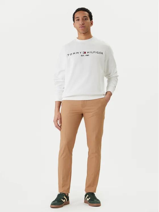 FELPA TOMMY HILFIGER UOMO TOMMY LOGO SWEATSHIRT