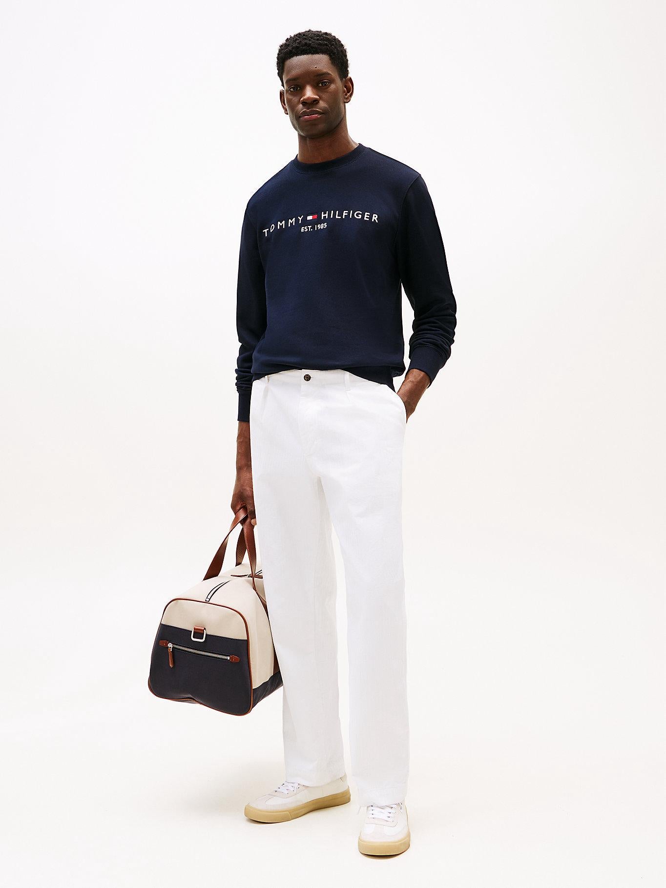 FELPA TOMMY HILFIGER UOMO TOMMY LOGO SWEATSHIRT