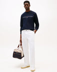 FELPA TOMMY HILFIGER UOMO TOMMY LOGO SWEATSHIRT