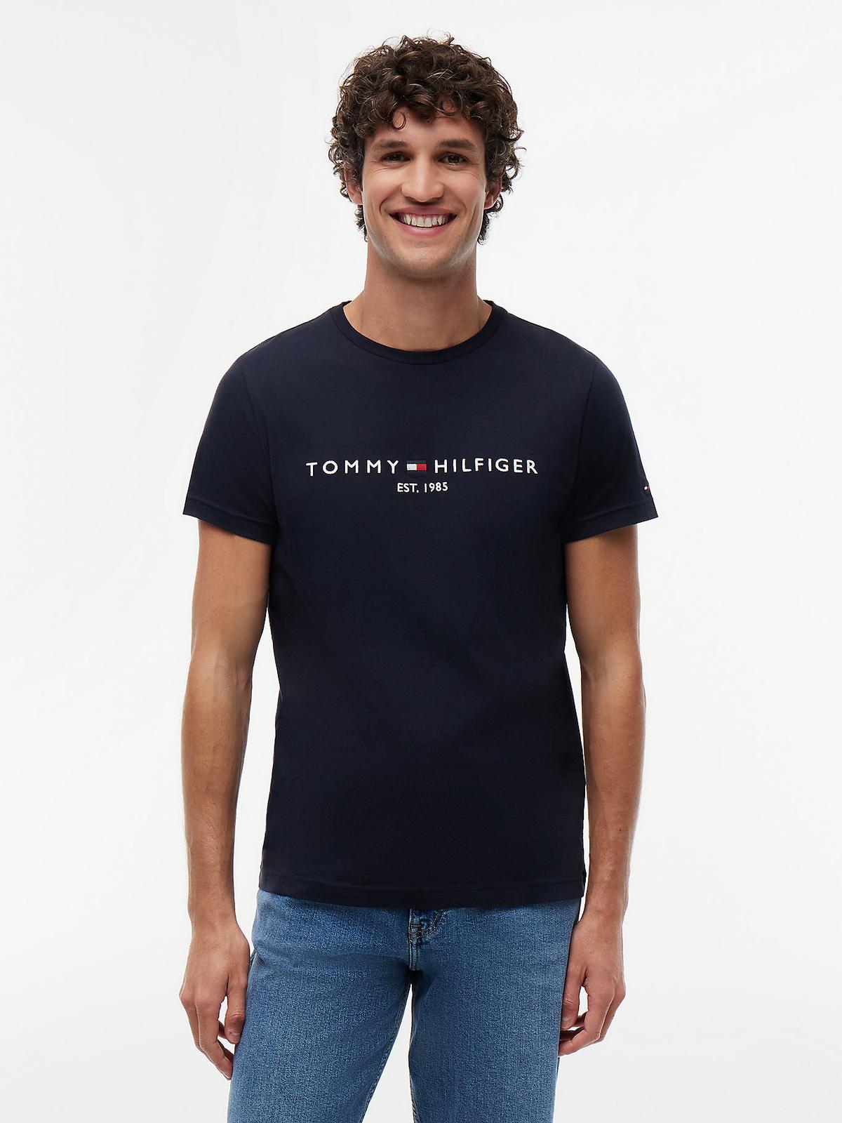 T-SHIRT TOMMY HILFIGER UOMO TOMMY LOGO TEE