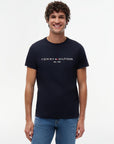 T-SHIRT TOMMY HILFIGER UOMO TOMMY LOGO TEE