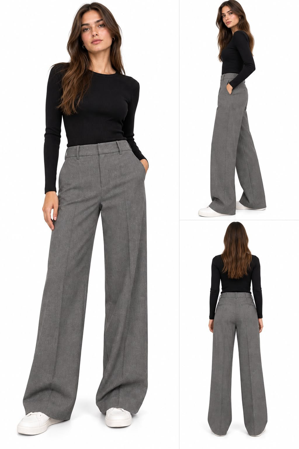 PANTALONE TOMMY HILFIGER DONNA VISCOSE BLEND STRAIGHT PANT