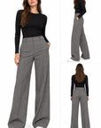 PANTALONE TOMMY HILFIGER DONNA VISCOSE BLEND STRAIGHT PANT