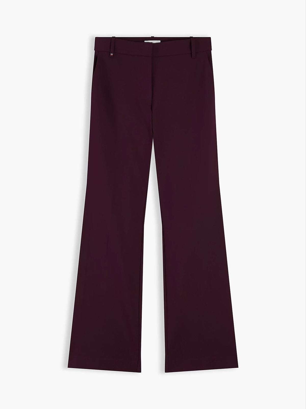 TOMMY HILFIGER WOMEN'S BI-STRETCH TRAVEL SLIM BOOTCUT TROUSERS