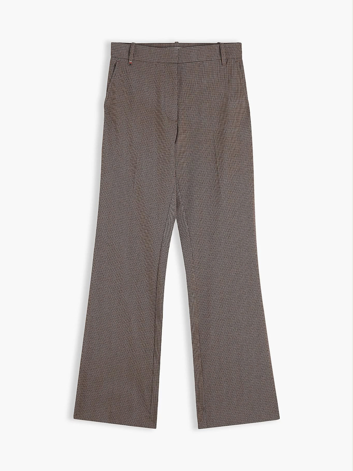 TOMMY HILFIGER WOMEN'S BI-STRETCH TRAVEL SLIM BOOTCUT TROUSERS