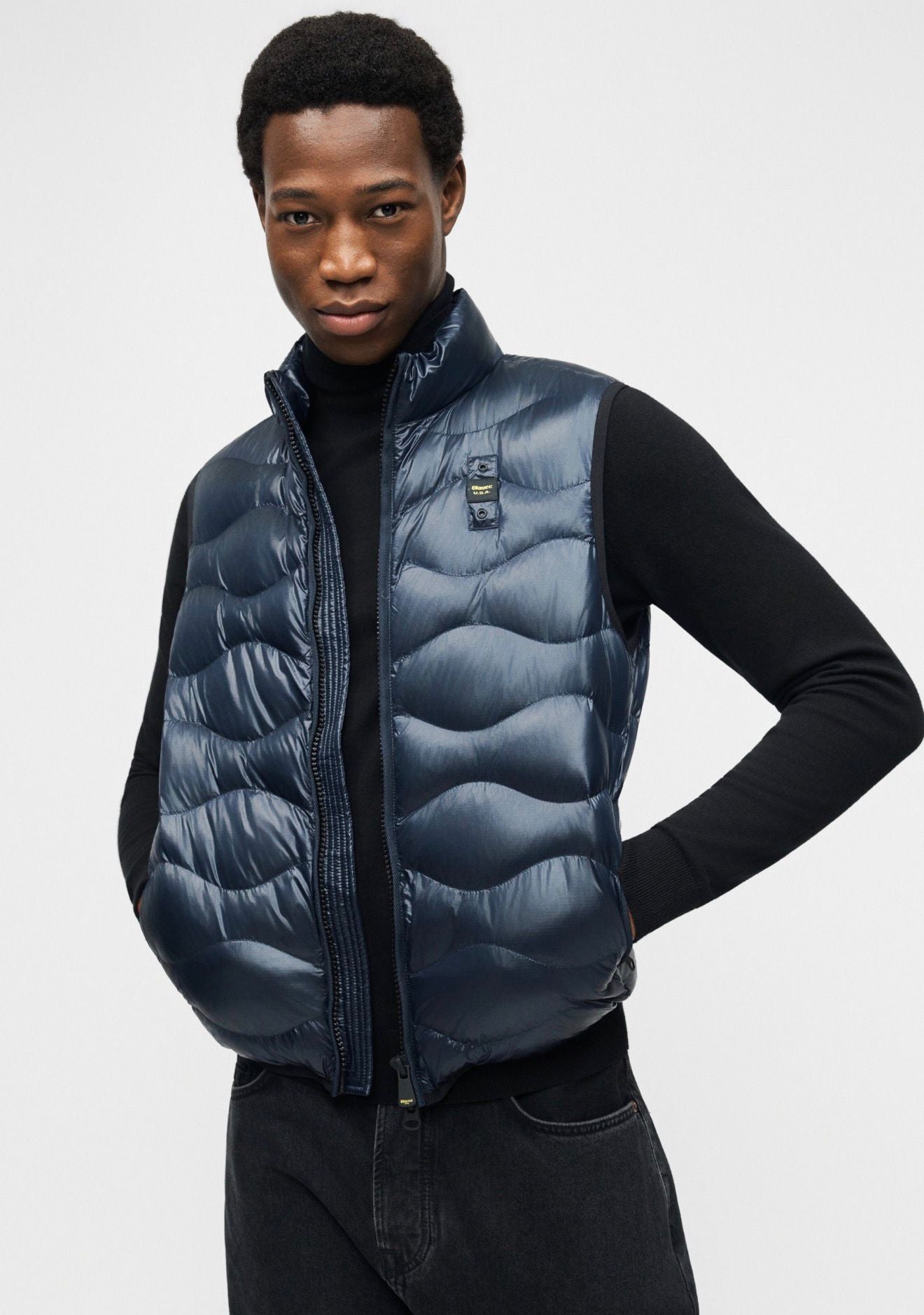 GILET BLAUER UOMO