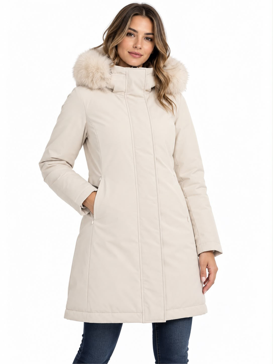 GIUBBINO CON PELLICCIA COLMAR DONNA