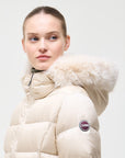 GIUBBINO LUNGO CON PELLICCIA COLMAR DONNA