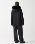 GIUBBINO LUNGO CON PELLICCIA COLMAR DONNA