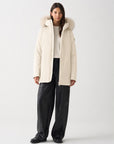 GIUBBINO LUNGO CON PELLICCIA COLMAR DONNA
