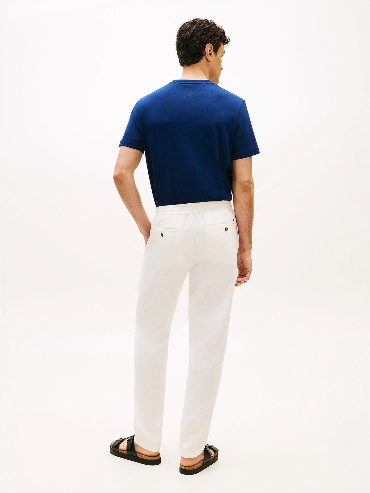 PANTALONE IN LINO TOMMY HILFIGER UOMO HARLEM PO SORONA LINEN