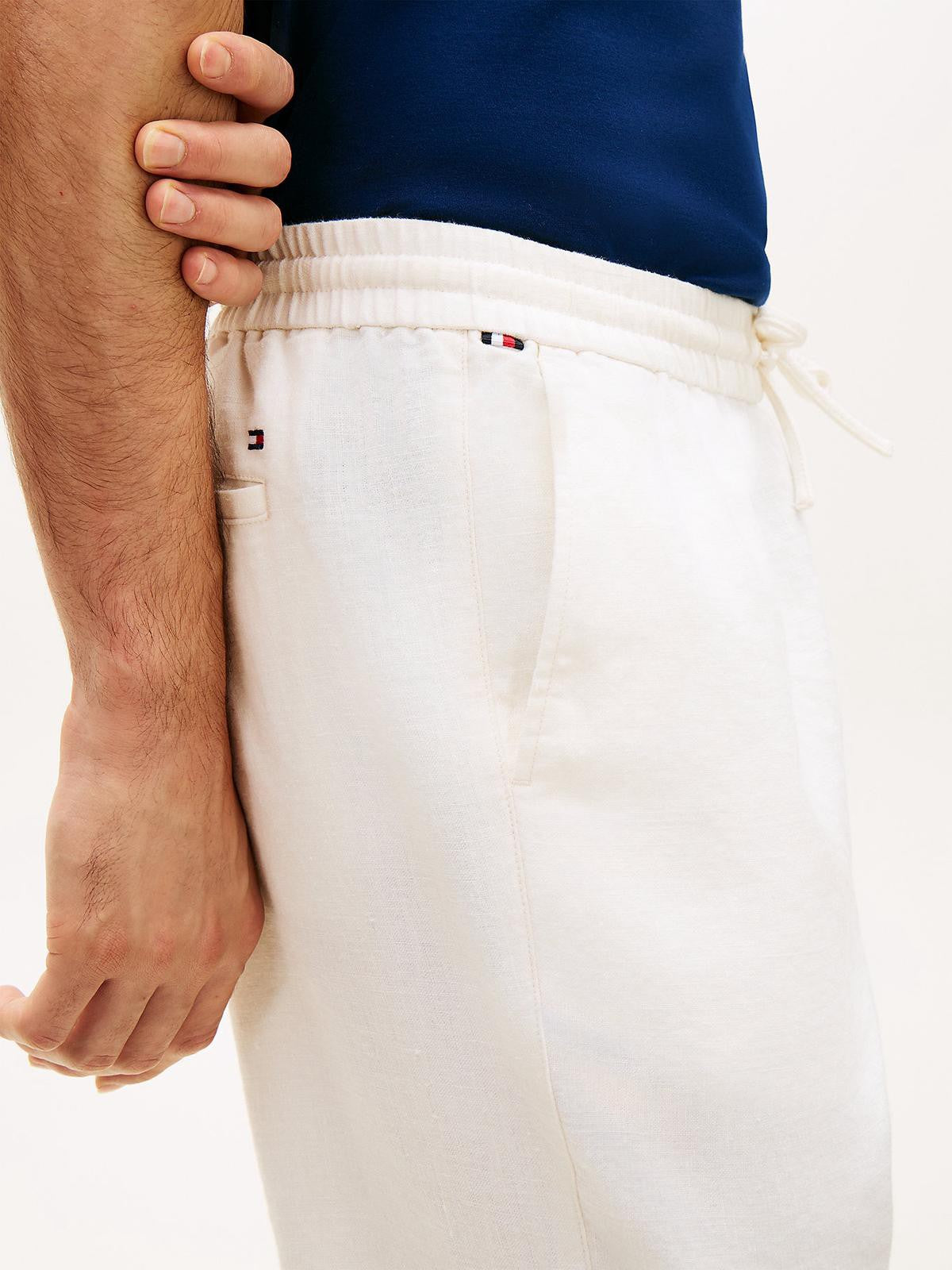 PANTALONE IN LINO TOMMY HILFIGER UOMO HARLEM PO SORONA LINEN
