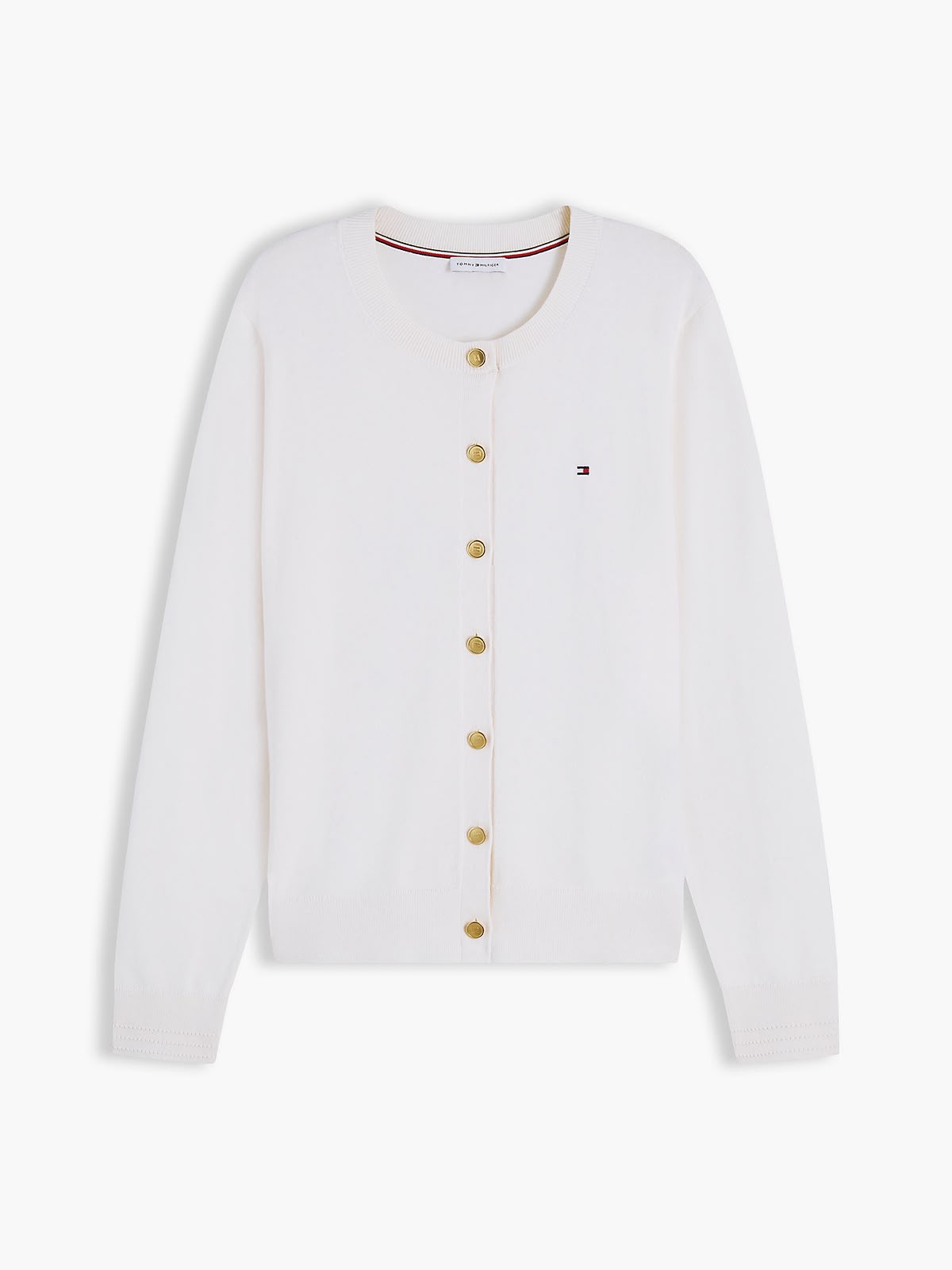 CARDIGAN TOMMY HILFIGER DONNA CO JERSEY FINE GG C-NK LS CARDI
