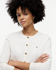 CARDIGAN TOMMY HILFIGER DONNA CO JERSEY FINE GG C-NK LS CARDI
