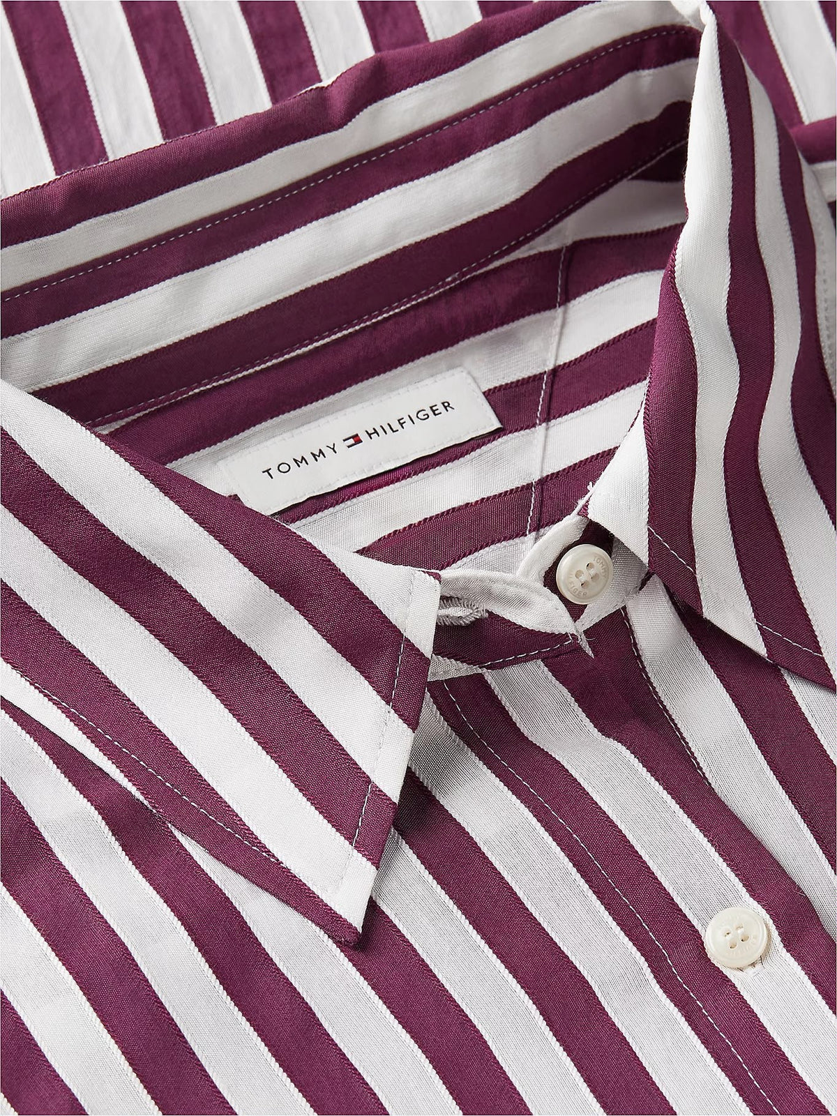 TOMMY HILFIGER WOMEN'S FLUID REGULAR STRIPED SHIRT