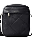 TRACOLLA CALVIN KLEIN UOMO EMBLEM AOP EMBOSS REPORTER