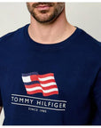T-SHIRT TOMMY HILFIGER UOMO RWB MAIN FLAG REGULAR TEE