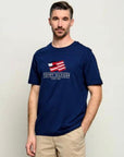 T-SHIRT TOMMY HILFIGER UOMO RWB MAIN FLAG REGULAR TEE