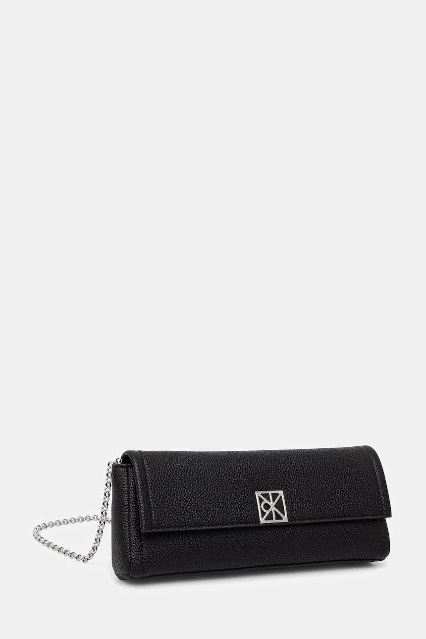 BORSA CALVIN KLEIN DONNA EMBLEM HW PEEBLE CLUTCH