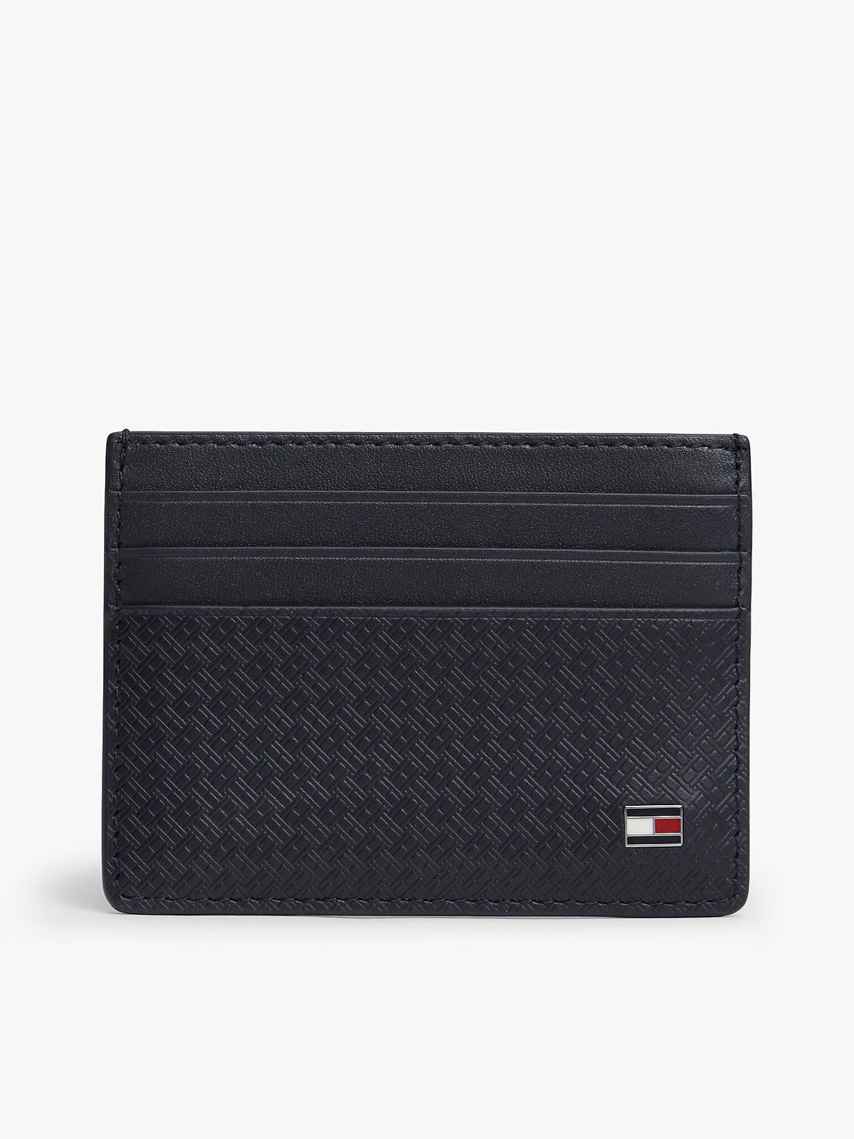 PORTA CARTE TOMMY HILFIGER UOMO TH EMBOSS CC HOLDER