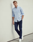 CAMICIA IN LINO TOMMY HILFIGER UOMO PIECE DYE LINEN RF SHIRT
